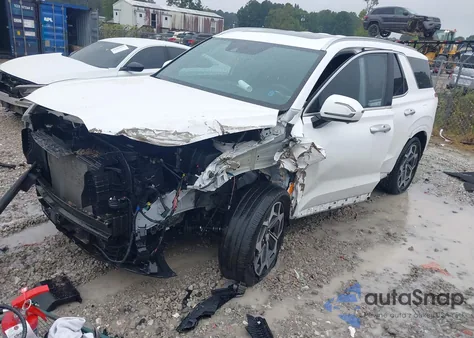 2022 Hyundai Palisade Calligraphy из США, поврежденный, VIN KM8R74HE7NU432283